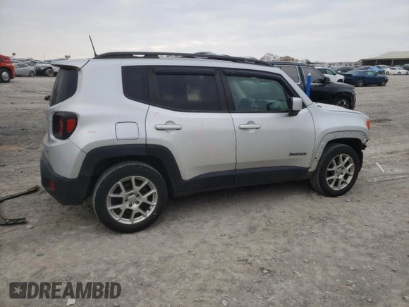 2019 Jeep Renegade Latitude z VIN ZACNJABB6KPK89094, wystawiony jako Copart lot #54342815 z przebiegiem 105 808 mil mil oraz Szkoda całkowita • Salvage title. Historia ofert i sprzedaży dostępna na DreamBid. Obrazek 3.
