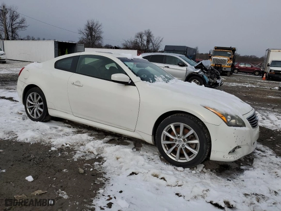 2012 Infiniti G37 Coupe x with VIN JN1CV6EL9CM472475, listed as a Copart auction lot 88228365 with 0 mi miles and Salvage Title. Bid and sale history available at carsss.com. Image 4.