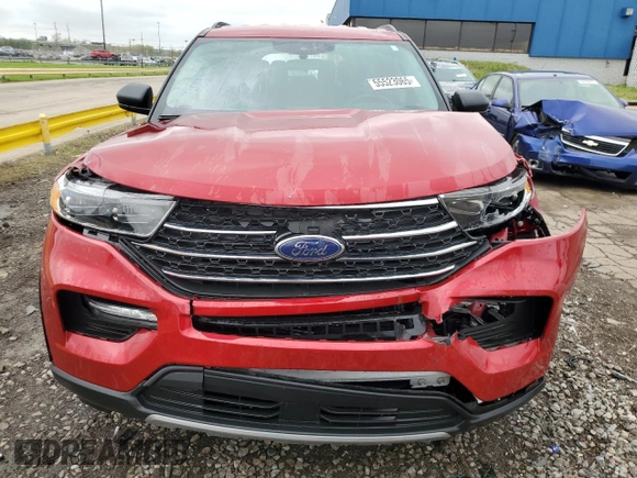 2022 Ford Explorer XLT z VIN 1FMSK8DH9NGC04565, wystawiony jako Copart lot #55523065 z przebiegiem 23 995 mil mil oraz Szkoda całkowita • Salvage title. Historia ofert i sprzedaży dostępna na DreamBid. Obrazek 5.
