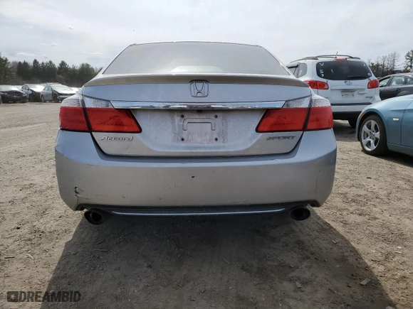 2014 Honda Accord Sedan Sport with VIN 1HGCR2F5XEA029123, listed as a Copart auction lot 50405955 with 228,302 mi miles and Salvage Title. Bid and sale history available at carsss.com. Image 6.
