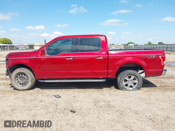 2017 Ford F-150 XL with VIN 1FTEW1EF9HKC72022, listed as a IAAI auction lot 42349290 with 56,133 mi miles and . Bid and sale history available at DreamBid. Image 15.