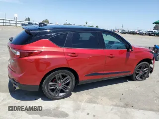2019 Acura RDX w/A-Spec Pkg with VIN 5J8TC1H6XKL003994, listed as a Copart auction lot 59042135 with 122,227 mi miles and Salvage title. Bid and sale history available at DreamBid. Image 3.