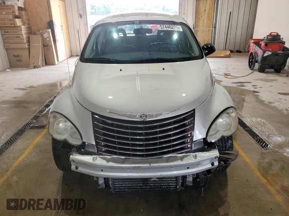 2008 Chrysler PT Cruiser Limited with VIN 3A8FY68848T162477, listed as a Copart auction lot 57446225 with 132,868 mi miles and Salvage title. Bid and sale history available at DreamBid. Image 5.