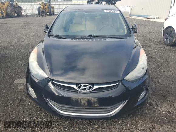 2013 Hyundai Elantra GLS with VIN 5NPDH4AE9DH338730, listed as a Copart auction lot 61090885 with 109,014 mi miles and Salvage title. Bid and sale history available at DreamBid. Image 5.