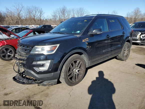 2016 Ford Explorer Sport with VIN 1FM5K8GT8GGD19481, listed as a Copart auction lot 42533825 with 93,552 mi miles and Non Repairable. Bid and sale history available at DreamBid. Image 1.