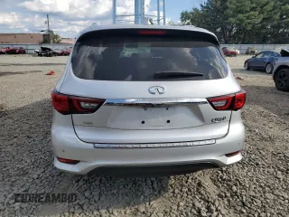 2019 Infiniti QX60 Luxe with VIN 5N1DL0MM3KC551865, listed as a Copart auction lot 72581354 with 105,016 mi miles and Salvage Title. Bid and sale history available at DreamBid. Image 6.