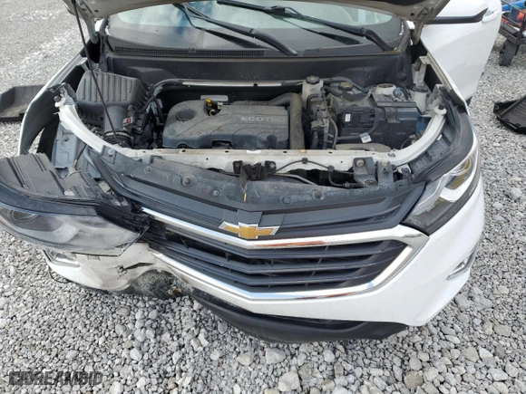 2021 Chevrolet Equinox LT with VIN 3GNAXUEV5MS161624, listed as a Copart auction lot 52389215 with 54,330 mi miles and Salvage Title. Bid and sale history available at carsss.com. Image 12.