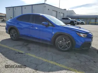 2023 Subaru WRX with VIN JF1VBAB69P8816035, listed as a Copart auction lot 47893105 with 24,422 mi miles and Salvage title. Bid and sale history available at DreamBid. Image 4.