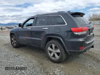 2015 Jeep Grand Cherokee Overland with VIN 1C4RJFCT2FC944001, listed as a Copart auction lot 50500105 with 96,778 mi miles and Salvage Title. Bid and sale history available at carsss.com. Image 2.