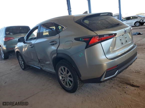 2020 Lexus NX with VIN JTJDJRDZ0L5004808, listed as a Copart auction lot 44434425 with 49,246 mi miles and Salvage Title. Bid and sale history available at carsss.com. Image 2.