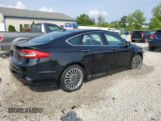 2017 Ford Fusion SE with VIN 3FA6P0HD3HR348230, listed as a Copart auction lot 60257255 with 42,495 mi miles and Salvage title. Bid and sale history available at DreamBid. Image 3.