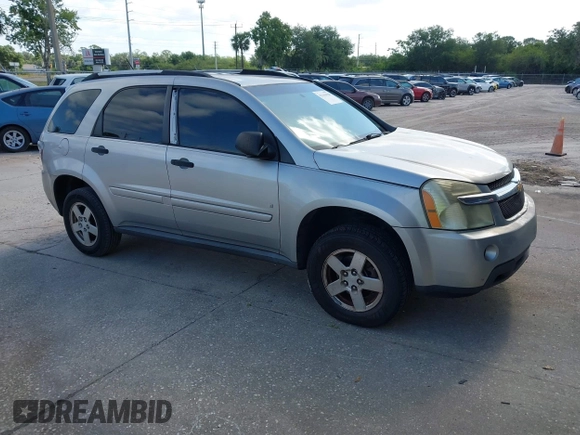 2007 Chevrolet Equinox LS with VIN 2CNDL13F176031348, listed as a IAAI auction lot 42149628 with 179,580 mi miles and . Bid and sale history available at DreamBid. Image 1.