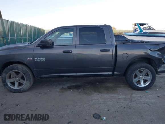 2014 Ram 1500 Express with VIN 1C6RR7KT4ES452856, listed as a IAAI auction lot 40962074 with 42,211 mi miles. Bid and sale history available at carsss.com. Image 14.