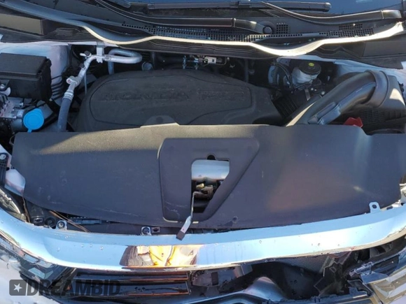 2024 Honda Odyssey EX-L with VIN 5FNRL6H69RB070816, listed as a Copart auction lot 45278975 with 4,491 mi miles and Salvage Title. Bid and sale history available at DreamBid. Image 12.
