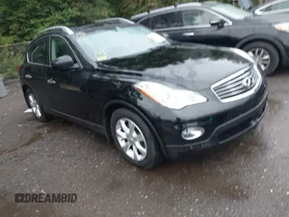 2010 Infiniti EX Journey with VIN JN1AJ0HR2AM755488, listed as a IAAI auction lot 40213844 with 109,663 mi miles. Bid and sale history available at carsss.com. Image 1.