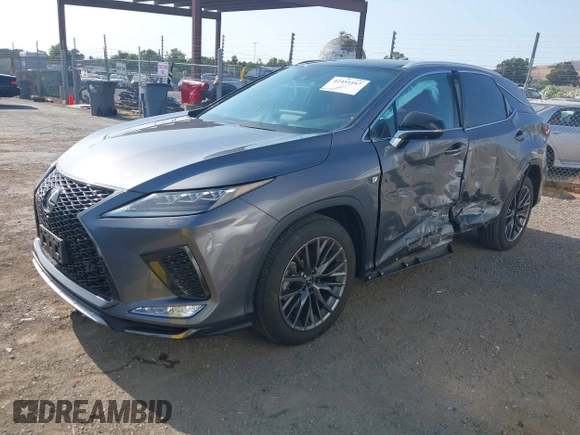 2022 Lexus RX 350 F Sport with VIN 2T2YZMDA5NC311726, listed as a IAAI auction lot 42451167 with 28,304 mi miles and . Bid and sale history available at DreamBid. Image 17.