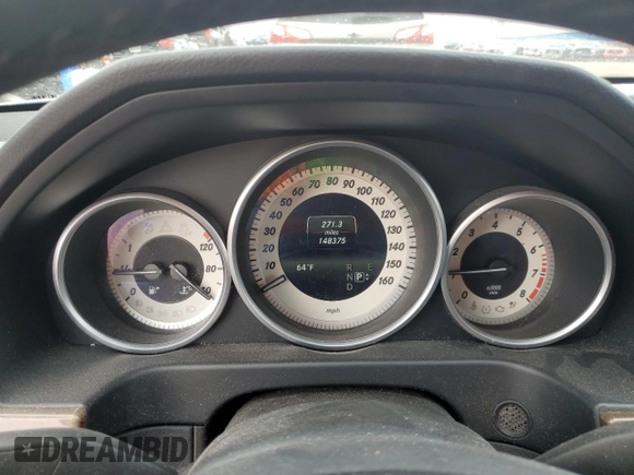 2016 Mercedes-Benz E 350 Sport with VIN WDDHF5KB0GB257791, listed as a Copart auction lot 52527115 with 148,375 mi miles and Salvage Title. Bid and sale history available at DreamBid. Image 9.