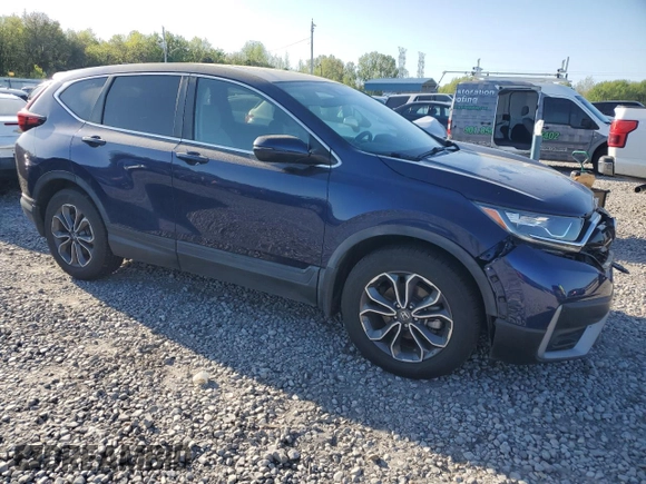 2020 Honda CR-V EX with VIN 5J6RW1H55LL006238, listed as a Copart auction lot 51813655 with 18,259 mi miles and Salvage Title. Bid and sale history available at carsss.com. Image 4.