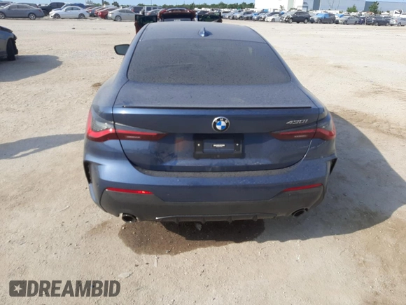 2023 BMW 4 Series 430i with VIN WBA53AP0XPCL09554, listed as a Copart auction lot 51770213 with 7,447 mi miles and . Bid and sale history available at DreamBid. Image 6.