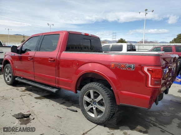 2015 Ford F-150 XLT w/HD Payload Pkg with VIN 1FTFW1EG1FKE40407, listed as a Copart auction lot 49809255 with 130,799 mi miles and Salvage Title. Bid and sale history available at carsss.com. Image 2.