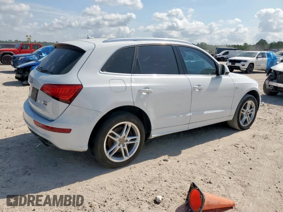 2017 Audi Q5 Premium Plus with VIN WA1D7AFP2HA050650, listed as a Copart auction lot 58150385 with 134,966 mi miles and Clean title. Bid and sale history available at DreamBid. Image 3.