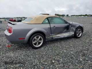 2006 Ford Mustang Standard with VIN 1ZVFT84N165154215, listed as a Copart auction lot 52100595 with 94,608 mi miles and Salvage Title. Bid and sale history available at carsss.com. Image 3.