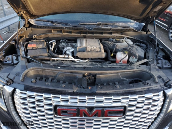 2023 GMC Yukon XL Denali with VIN 1GKS2JKTXPR334143, listed as a Copart auction lot 79772264 with 34,729 mi miles and Salvage Title. Bid and sale history available at carsss.com. Image 12.