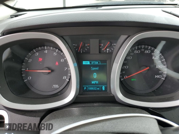 2013 Chevrolet Equinox LS z VIN 1GNALBEK3DZ116089, wystawiony jako Copart lot #54865075 z przebiegiem 188 632 mil mil oraz Szkoda całkowita • Salvage title. Historia ofert i sprzedaży dostępna na DreamBid. Obrazek 9.