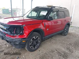 2021 Ford Bronco Sport Outer Banks with VIN 3FMCR9C63MRB00151, listed as a IAAI auction lot 42190024 with 42,051 mi miles and . Bid and sale history available at DreamBid. Image 2.