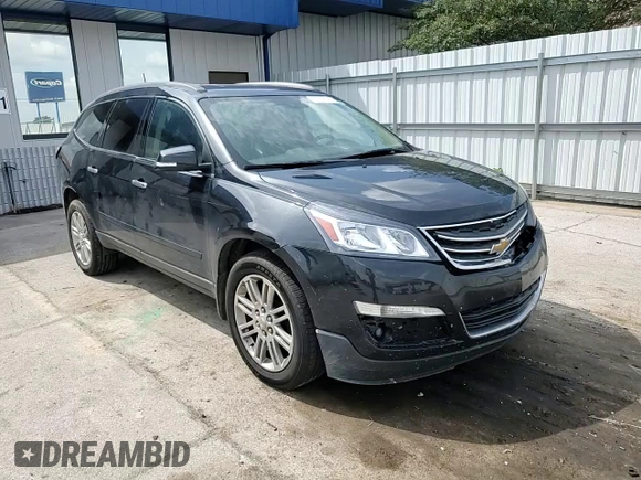 2015 Chevrolet Traverse LT with VIN 1GNKRGKD1FJ298947, listed as a Copart auction lot 59227745 with 195,882 mi miles and Salvage title. Bid and sale history available at DreamBid. Image 14.