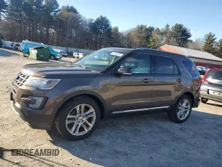 2016 Ford Explorer XLT with VIN 1FM5K8D86GGB76918, listed as a Copart auction lot 41368975 with 115,614 mi miles and Salvage Title. Bid and sale history available at carsss.com. Image 1.