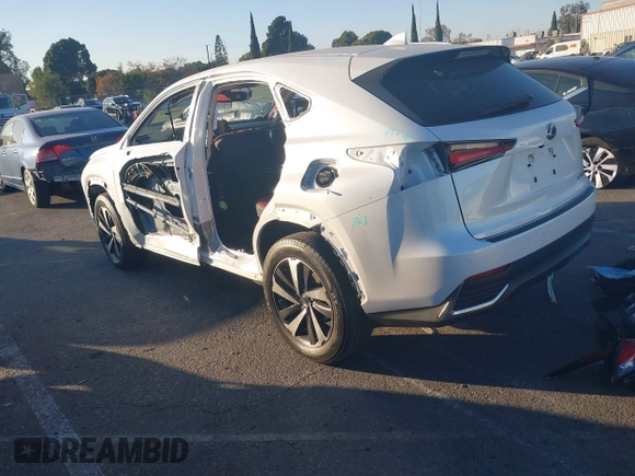 2021 Lexus NX 300h with VIN JTJGJRDZ1M5014052, listed as a IAAI auction lot 40868000 with 24,796 mi miles and . Bid and sale history available at DreamBid. Image 3.