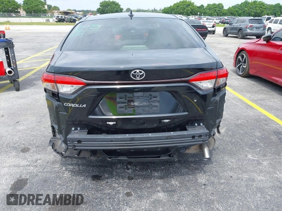 2020 Toyota Corolla L with VIN JTDDPRAE4LJ081658, listed as a IAAI auction lot 41951120 with 34,754 mi miles. Bid and sale history available at carsss.com. Image 6.