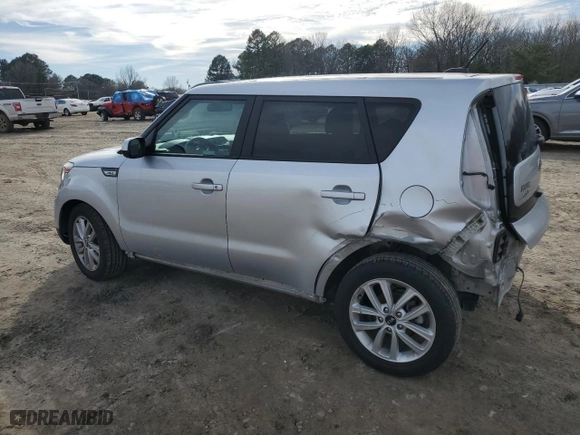 2019 Kia Soul + with VIN KNDJP3A52K7690257, listed as a Copart auction lot 46358195 with 101,471 mi miles and Salvage Title. Bid and sale history available at carsss.com. Image 2.
