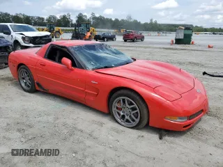 2003 Chevrolet Corvette Z06 with VIN 1G1YY12S335131407, listed as a Copart auction lot 65224744 with 125,589 mi miles and Salvage Title. Bid and sale history available at carsss.com. Image 4.