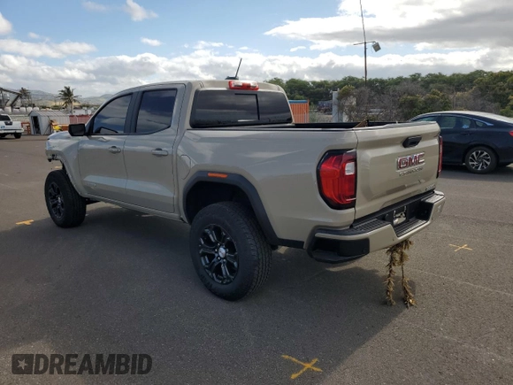 2023 GMC Canyon 2WD Elevation with VIN 1GTP5BEK0P1123596, listed as a Copart auction lot 61940244 with 8,269 mi miles and Salvage Title. Bid and sale history available at carsss.com. Image 2.