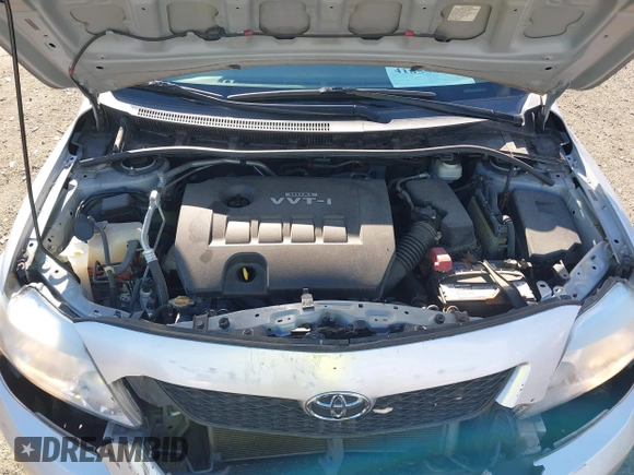 2009 Toyota Corolla with VIN 2T1BU40E59C187108, listed as a IAAI auction lot 41855435 with 67,939 mi miles. Bid and sale history available at carsss.com. Image 10.