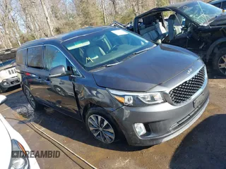 2016 Kia Sedona EX with VIN KNDMC5C11G6140723, listed as a IAAI auction lot 41430752 with 175,981 mi miles. Bid and sale history available at carsss.com. Image 1.