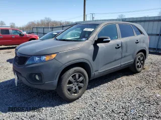 2011 Kia Sorento LX with VIN 5XYKTCA10BG074816, listed as a Copart auction lot 50681135 with 158,480 mi miles and Clean Title. Bid and sale history available at carsss.com. Image 1.