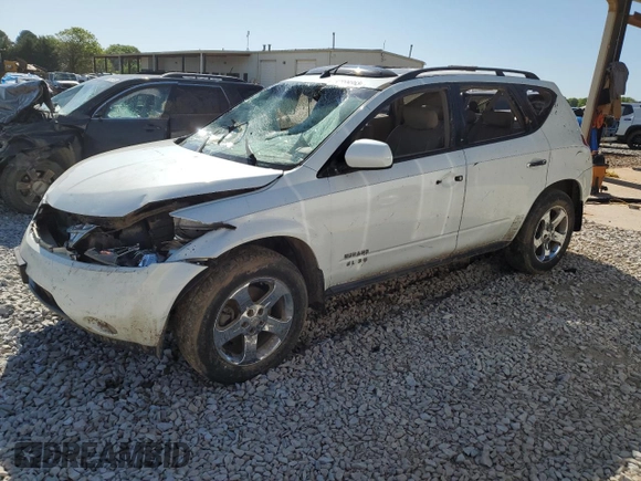 2004 Nissan Murano SL with VIN JN8AZ08T54W210416, listed as a Copart auction lot 52399365 with Not Provided miles and Salvage Title. Bid and sale history available at DreamBid. Image 1.