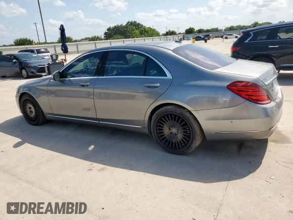 2015 Mercedes-Benz S 550 with VIN WDDUG8CB4FA073423, listed as a Copart auction lot 61991055 with Not provided miles and Clean title. Bid and sale history available at DreamBid. Image 2.