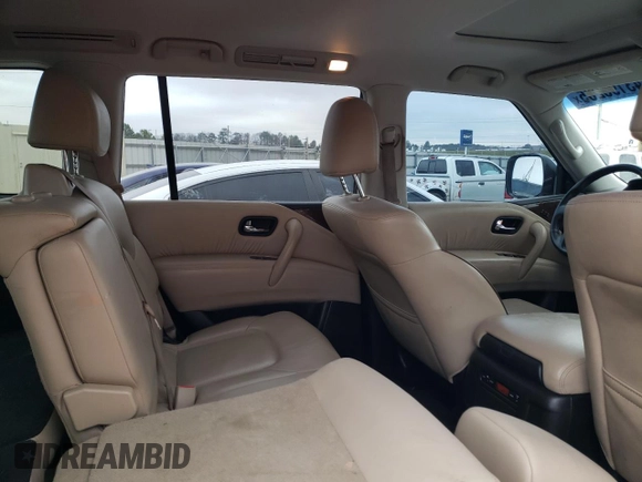 2017 Nissan Armada SL with VIN JN8AY2ND6H9006806, listed as a Copart auction lot 43195265 with 126,955 mi miles and Salvage Title. Bid and sale history available at carsss.com. Image 11.