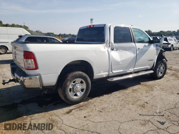 2021 Ram 2500 Big Horn z VIN 3C6UR5DJ3MG674384, wystawiony jako Copart lot #68220134 z przebiegiem 81 411 mil mil oraz Szkoda całkowita • Salvage title. Historia ofert i sprzedaży dostępna na DreamBid. Obrazek 3.