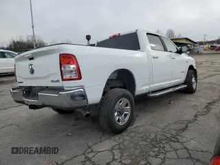 2022 Ram 2500 Big Horn with VIN 3C6UR5DL1NG321466, listed as a Copart auction lot 82975784 with 0 mi miles and Salvage Title. Bid and sale history available at carsss.com. Image 3.