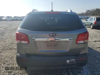 2012 Kia Sorento LX with VIN 5XYKT4A20CG276328, listed as a Copart auction lot 44186065 with 128,218 mi miles and Salvage Title. Bid and sale history available at carsss.com. Image 6.