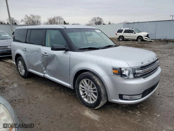 2019 Ford Flex SEL with VIN 2FMGK5C87KBA19102, listed as a Copart auction lot 47181295 with 51,627 mi miles and Salvage Title. Bid and sale history available at carsss.com. Image 4.