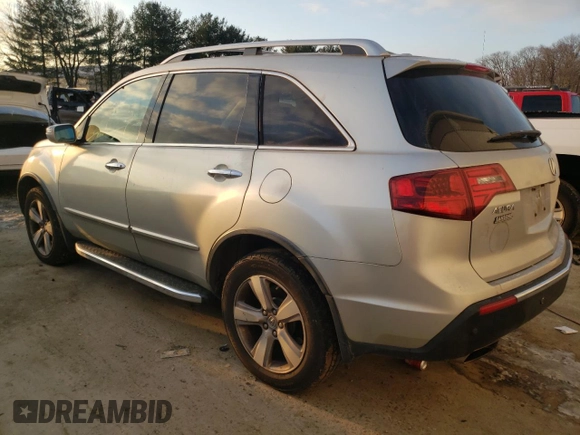 2012 Acura MDX Tech/Entertainment Pkg with VIN 2HNYD2H46CH521261, listed as a Copart auction lot 41606735 with 146,925 mi miles and Salvage Title. Bid and sale history available at carsss.com. Image 2.