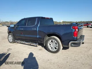 2023 Chevrolet Silverado 1500 LTZ with VIN 1GCUDGE89PZ129566, listed as a Copart auction lot 42540585 with 22,918 mi miles and Salvage Title. Bid and sale history available at carsss.com. Image 2.