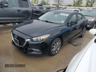 2018 Mazda 3 Touring with VIN 3MZBN1V37JM182214, listed as a Copart auction lot 50161804 with 103,456 mi miles and Salvage Title. Bid and sale history available at carsss.com. Image 1.