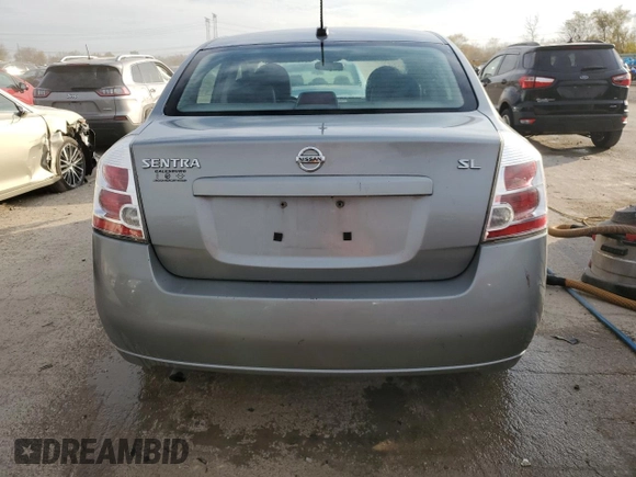 2009 Nissan Sentra FE+ with VIN 3N1AB61E89L617628, listed as a Copart auction lot 78530344 with 202,405 mi miles and Salvage Title. Bid and sale history available at DreamBid. Image 6.